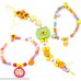 Aibearty 145 Pcs Toddler Stringing Lacing Beads Kids Colorful Wooden Watch Necklace Ornaments Preschool Fine Motor Skills Toys B07HMDHCY9
